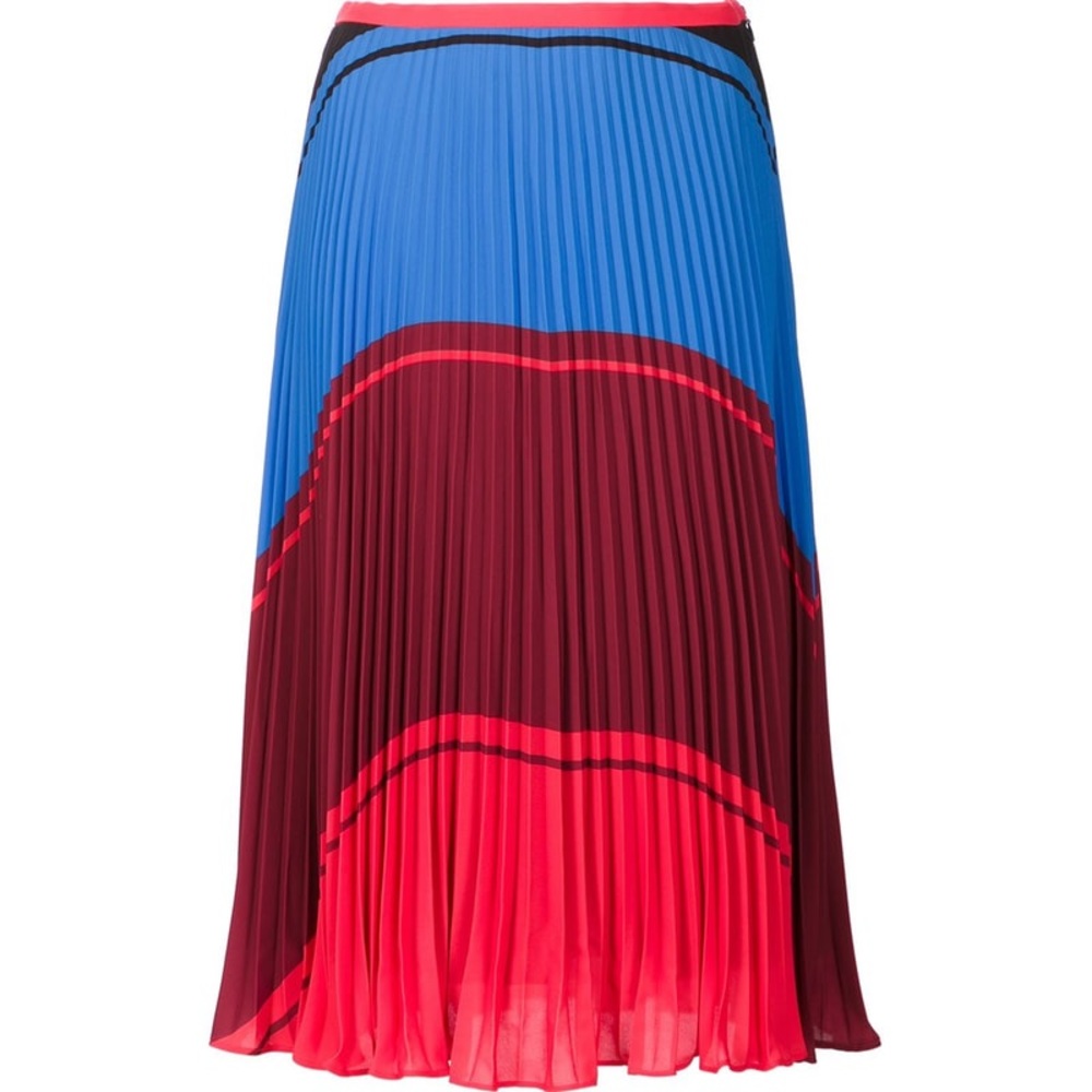 Misha Nonoo Audrey Midi Pleated Skirt